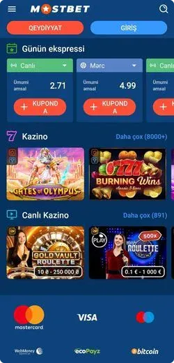 Mostbet yukle APK